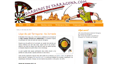 Desktop Screenshot of darderosdetarragona.com